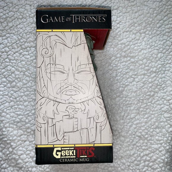 SOLD Jon Snow Game of Thrones Geeki Tiki Ceramic Mug - Picture 4 of 6